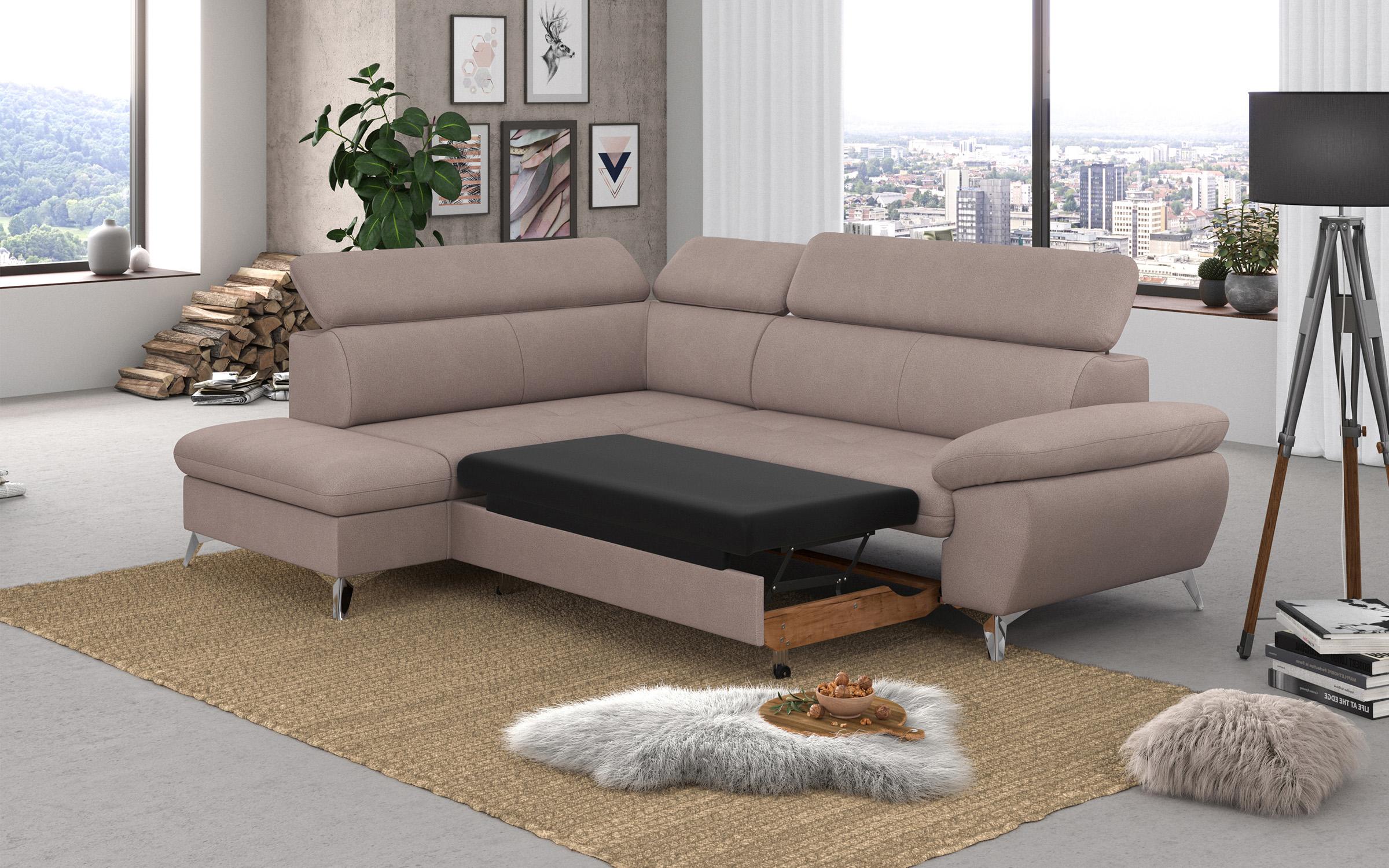 Coltar extensibil Kelso, bej  2